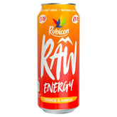 Rubicon - Raw Orange & Mango Energy Drink - 500ml